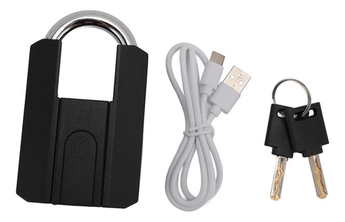 Candado Con Huella Digital Para Gimnasio, Impermeable, Larga