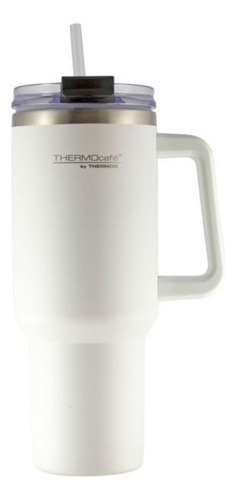 Vaso Térmico Quencher Dual 1.2 Litros Ac Inox Tapa | Thermos Blanco