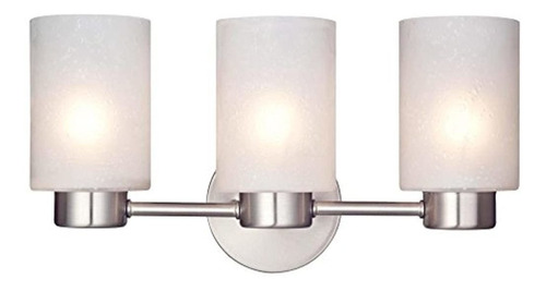 Lámpara De Pared Para Interior (níquel Cepillado, 3 Luces)
