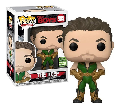 Boneco Funko Pop The Deep 985 - The Boys - Edição Limitada