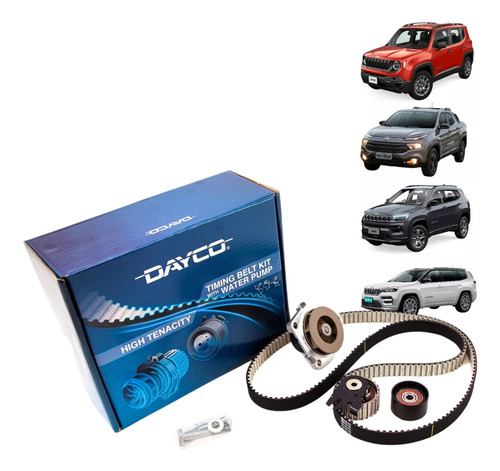 Kit Correia Dentada Bomba Água Toro Compass Renegade 2.0 Die