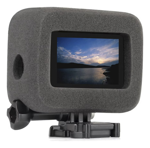 Carcasa Espuma Anti Viento Micrófono For Gopro Hero 13 Black