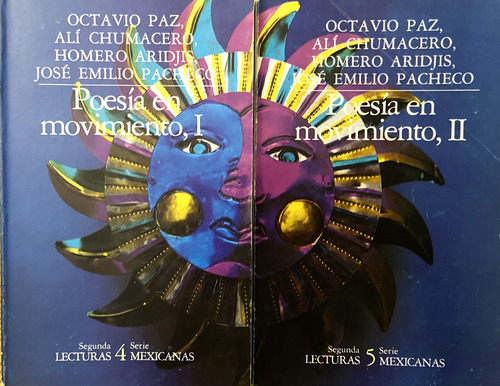 Poesía En Movimiento I Y Ii Octavio Paz, Chumacero, Aridjis (Reacondicionado)