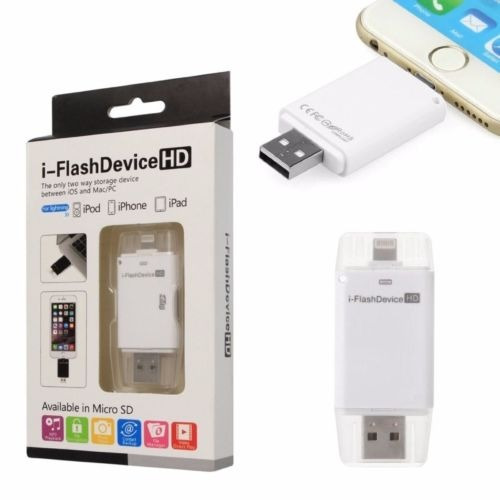 I-flash Drive Externa Micro Sd/tf Lector De Tarjetas Para Ip