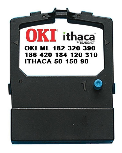 Pack De 2 Cintas Okidata  Ml 182 320 390 Ithaca 150 50 