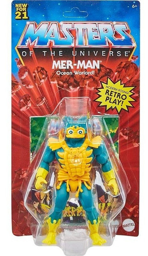 Mer Man He Man Retro Play Master Of The Universe Mattel 