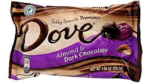 Chocolate Almendra Suave Dove, 7.94 Oz