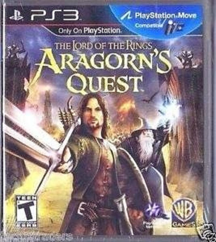 Juego Ps3 Aragorn¨s Quest Señor De Los Anillos