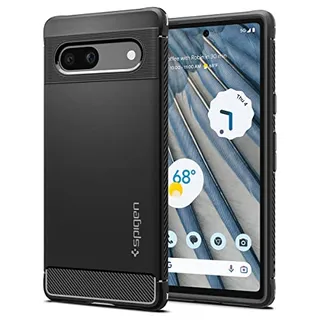 Funda Para Google Pixel 7a Spigen Rugged Armor Negro