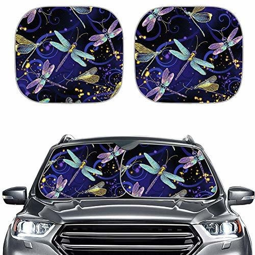 Protector Solar Para Luna Aoopistc Galaxy Space Dragonfly - 