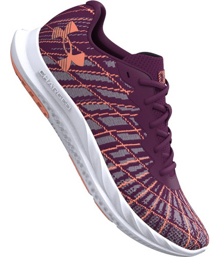 Tenis Under Armour Charged Breeze 2 Morado Para Mujer