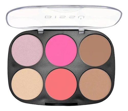 Paleta De Maquillaje Bissú, La Chida, Rubores
