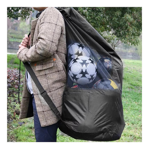 Bolsa De Bolas De Malla Extra Grande Lazhu, Bolsa De Bolas