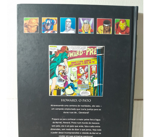 Hq Graphic Marvel Classico Howard The Duck Salvat Raro Rjhm (Usado)