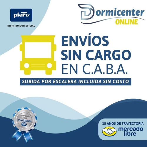 Imagen 7 de 8 de Base Sommier Tela Jackard 190 X 140 Medida Dos Plazas