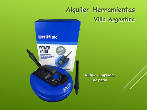 Alquiler Limpiador De Patio - Nilfisk, Villa Argentina