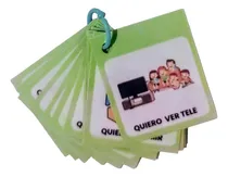 Comprar Pictogramas De Acciones. Formato Llavero. Niño. Autismo