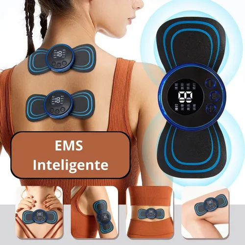 Imagem 5 de 10 de Massageador Portátil Recarregável Dor Pescoço Coluna Pernas