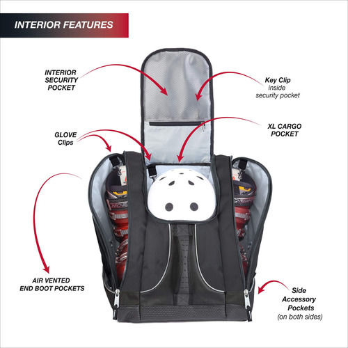 Mochila Athalon Everything Boot Bag - Esqui - Snowboard - 15