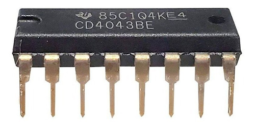 Cmos 4043 - Quad R-s-flipflops