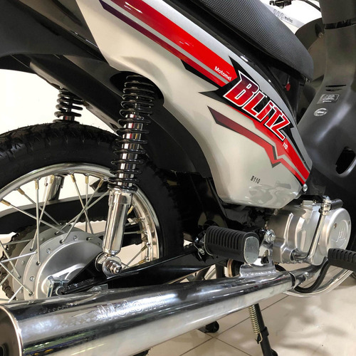 Imagen 8 de 15 de Motomel Blitz 110 Motocicleta No Zb 110 Smah Creditos Dni