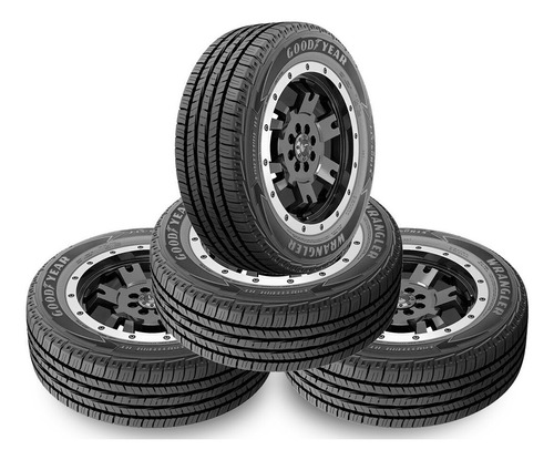 Pack 4 Llantas Wrangler Fortitude Ht Goodyear 225/65r17 102h