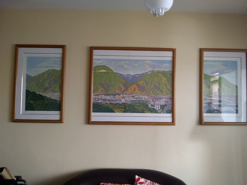 Obra De Arte Pintura Del Avila De Secundino Rivera (Usado)