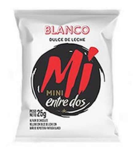 Imagen 1 de 8 de Alfajor Mini Premium Entre Dos Blanco - Caja X20 Ud.