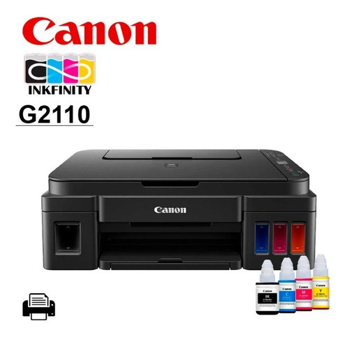 Imagen 1 de 2 de Impresora Canon Pixma G2110 Multifuncional Tinta Continua
