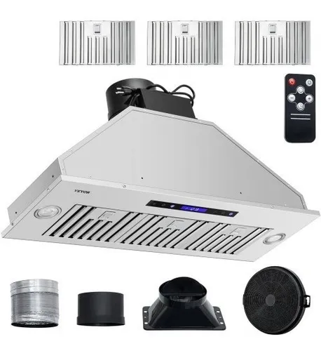Campana Extractora Ventilación 900cfm Control Remoto Táctil
