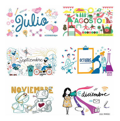 Imagen 8 de 8 de Kit Eco Calendario 2022 Plantable - Fundación Garrahan