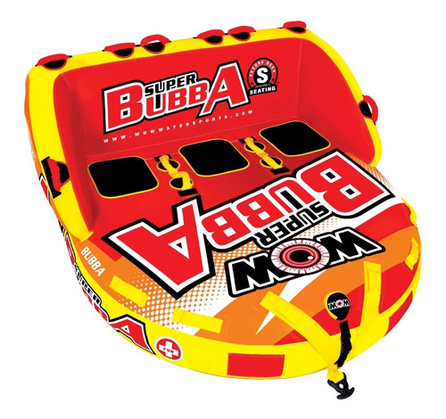 Inflable Flotador Super Bubba Hi-vis Wow Deportes Acuáticos