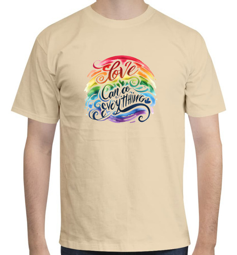 Playera Diseño Love Lgbtiq+ - Amor Pride - Love