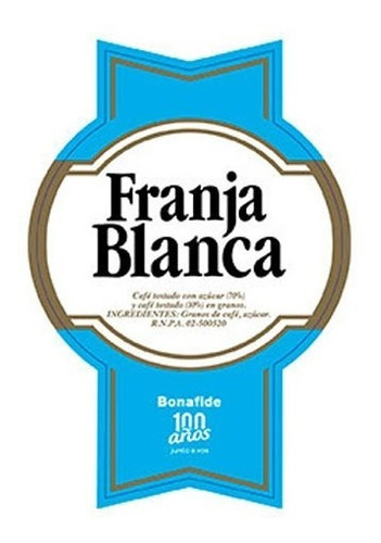 Cafe Franja Blanca Bonafide Oferta Imperdible!! X 1 Kg