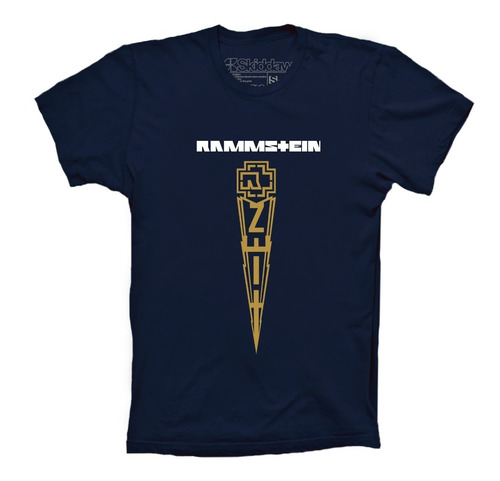 Rammstein Playera Zeit Camiseta Para Hombre