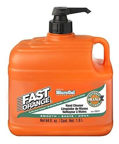 Limpiadores Para Manos - Permatex 23217 Fast Orange Smooth L