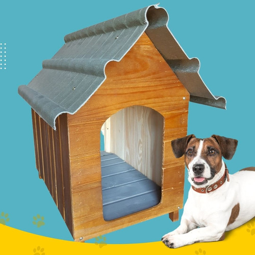 Casinha De Cachorro Telhado Ecológico Grande N4 Pet Premium