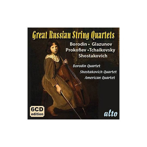 Borodin Quartet/shostakovich Quartet/american Great Russian 