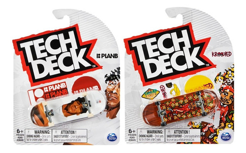 Tech Deck Patinetas Coleccionables Dedos Pack