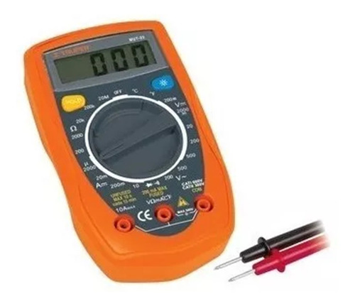 Multimetro Tester Digital Con Sensor De Temperatura Truper