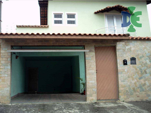 Sobrado Com 3 Dormitórios À Venda, 200 M² Por R$ 550.000,00 - Cidade Jardim - Jacareí/sp - So0036