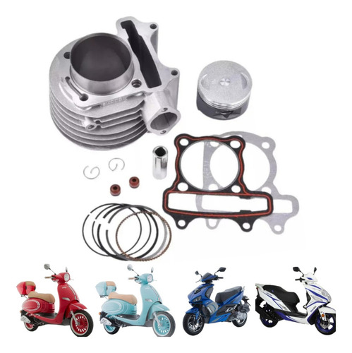 Cilindro Completo Motoneta Vento Ruda F2 150 Hipster 150