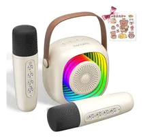 Comprar Máquina De Karaoke Para Niños Con Micrófonos Inalámbricos