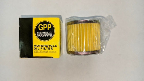 Filtro De Aceite Gn125 En125 Owen Gs Best 125 Marca Gpp