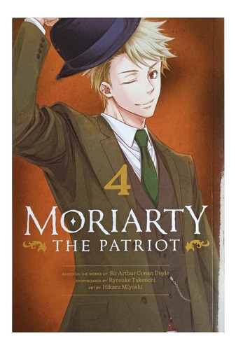 Imagen 1 de 4 de Moriarty The Patrioit Manga Volumen 4 (inglés)