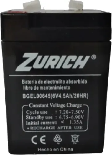 Bateria 6v sales auto electrico