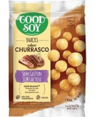 Snack De Soja Churrasco Goodsoy 25g