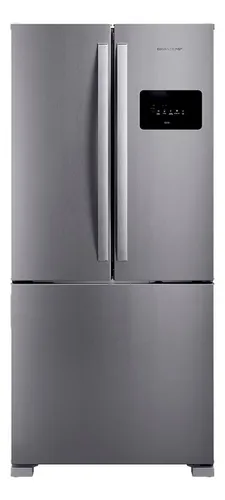 Geladeira Com Freezer Inverter Brastemp Bro85mk Con Capacidad De 559l Inox