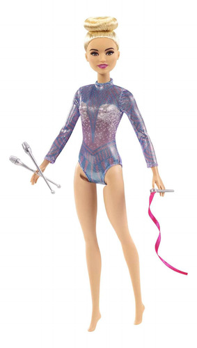 Muñeca Barbie You Can Be Anything Gimnasta Ritmica Mattel