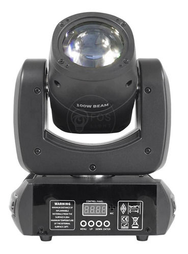 6x Moving Head Beam 100w Led Prisma 360º 8 Desenhos + Cores